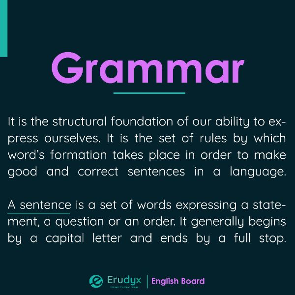 English Grammar Course 1