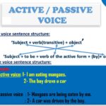 Passive or active voice