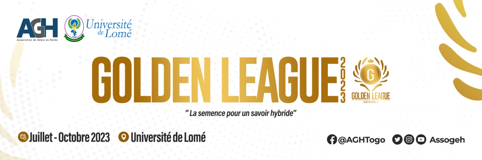Golden League 2023 - Banière
